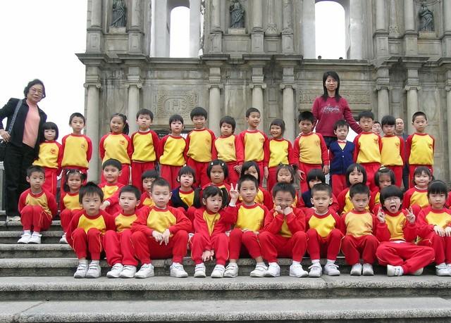 幼稚園舉行校外活動